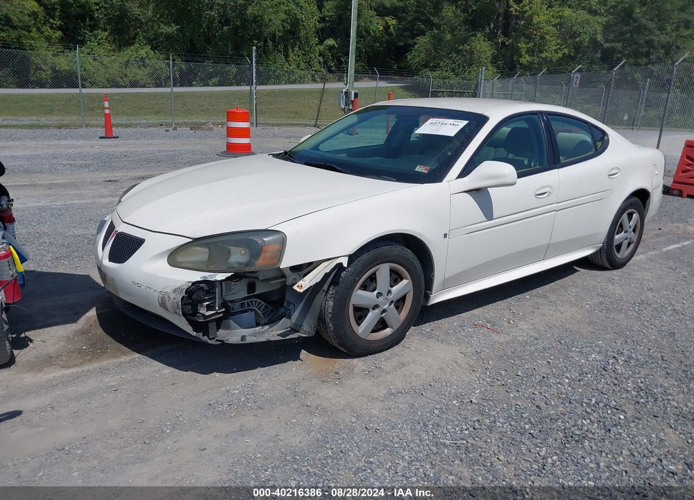 2007 PONTIAC GRAND PRIX VIN: 2G2WP552X71208483