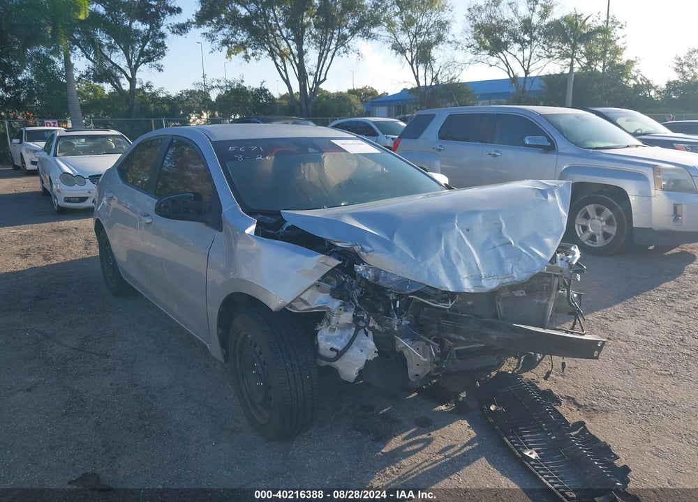 2017 TOYOTA COROLLA LE VIN: 5YFBURHE4HP615671