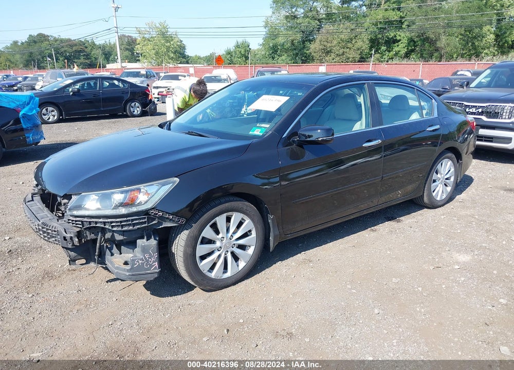 2014 HONDA ACCORD EX-L VIN: 1HGCR2F88EA266963