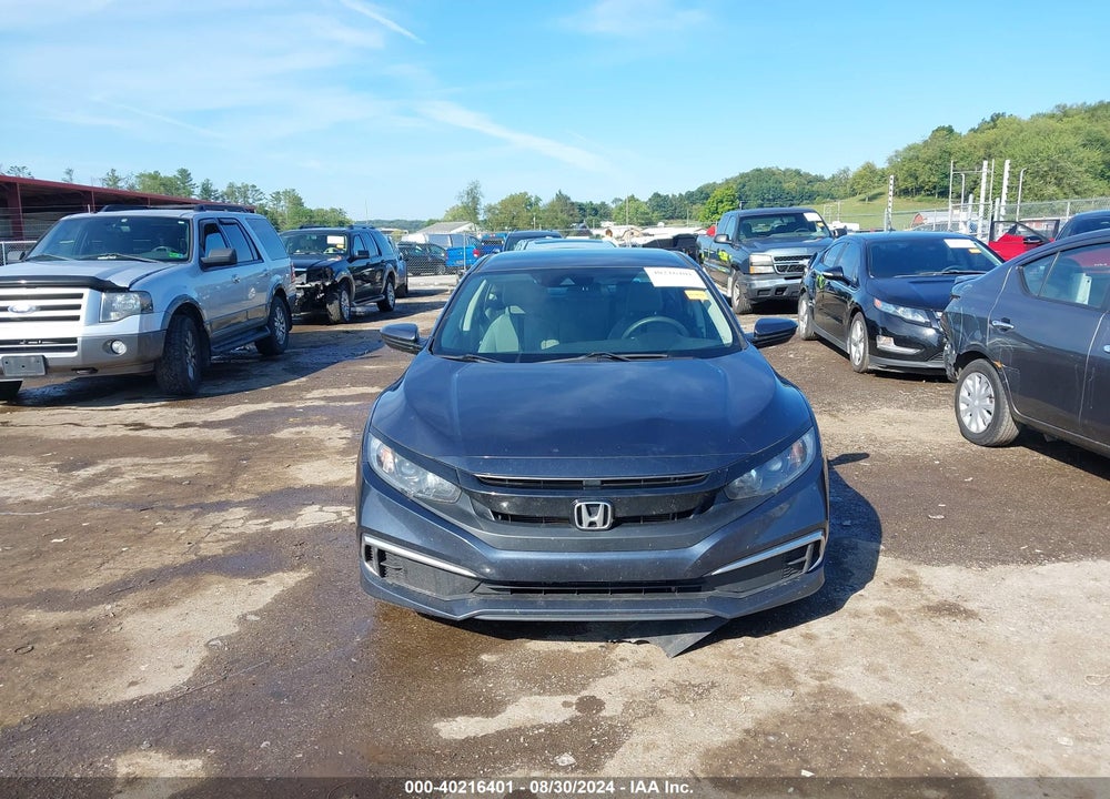 2019 HONDA CIVIC LX VIN: 19XFC2F65KE034521
