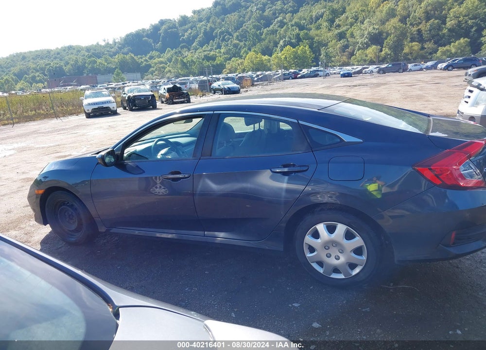 2019 HONDA CIVIC LX VIN: 19XFC2F65KE034521
