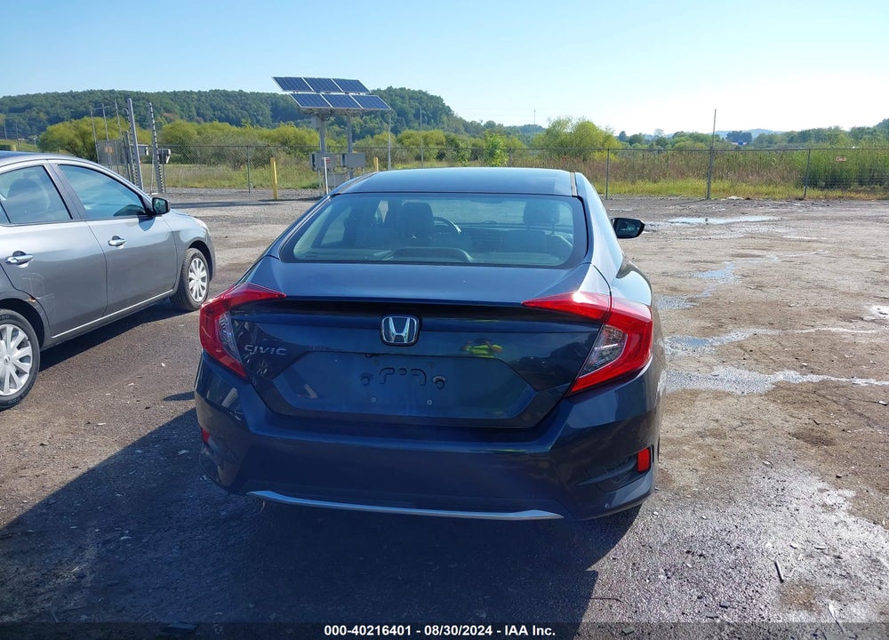 2019 HONDA CIVIC LX VIN: 19XFC2F65KE034521