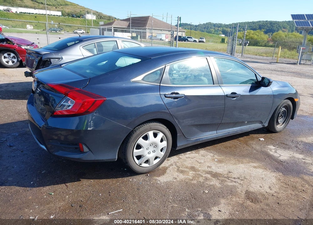 2019 HONDA CIVIC LX VIN: 19XFC2F65KE034521