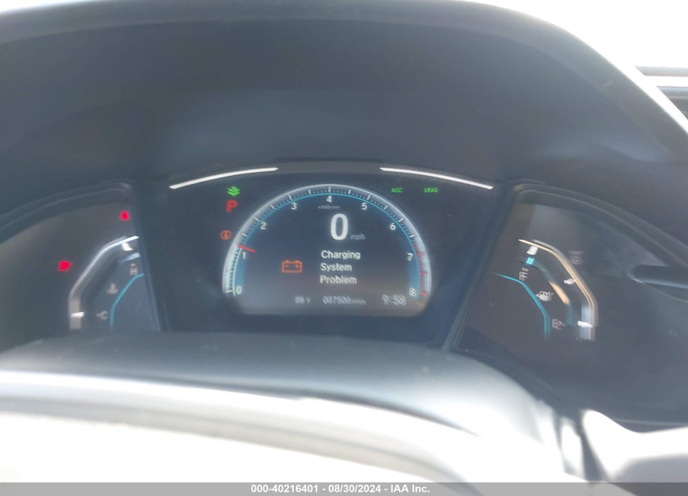 2019 HONDA CIVIC LX VIN: 19XFC2F65KE034521