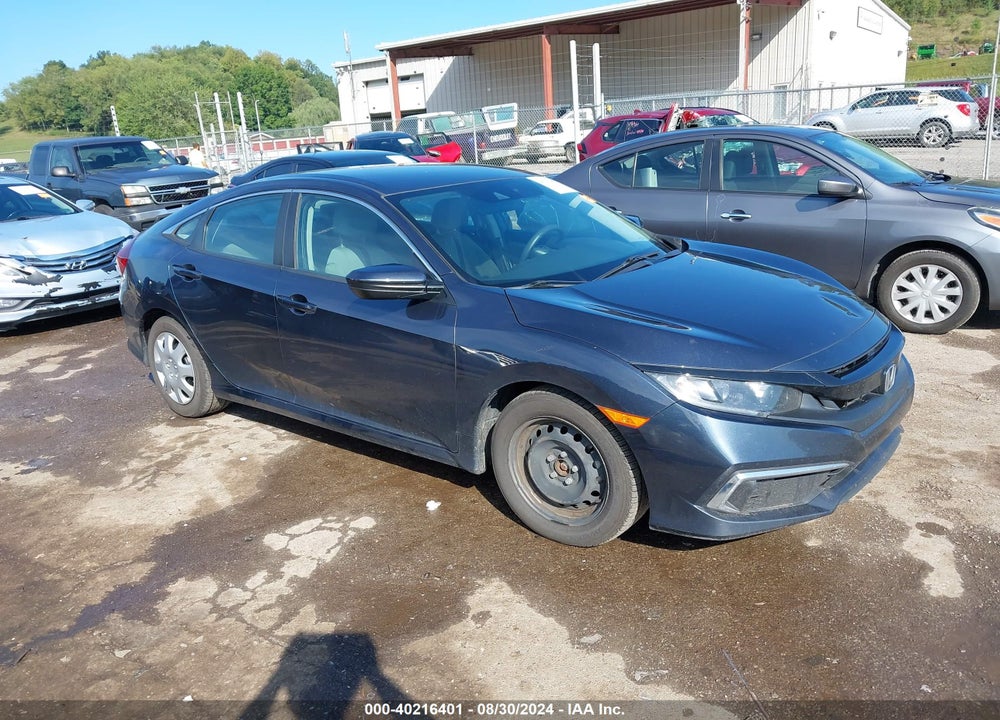 2019 HONDA CIVIC LX VIN: 19XFC2F65KE034521