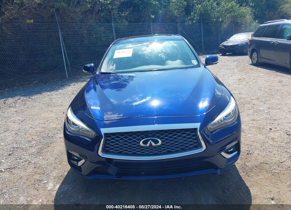2021 INFINITI Q50 LUXE AWD VIN: JN1EV7BR6MM753397