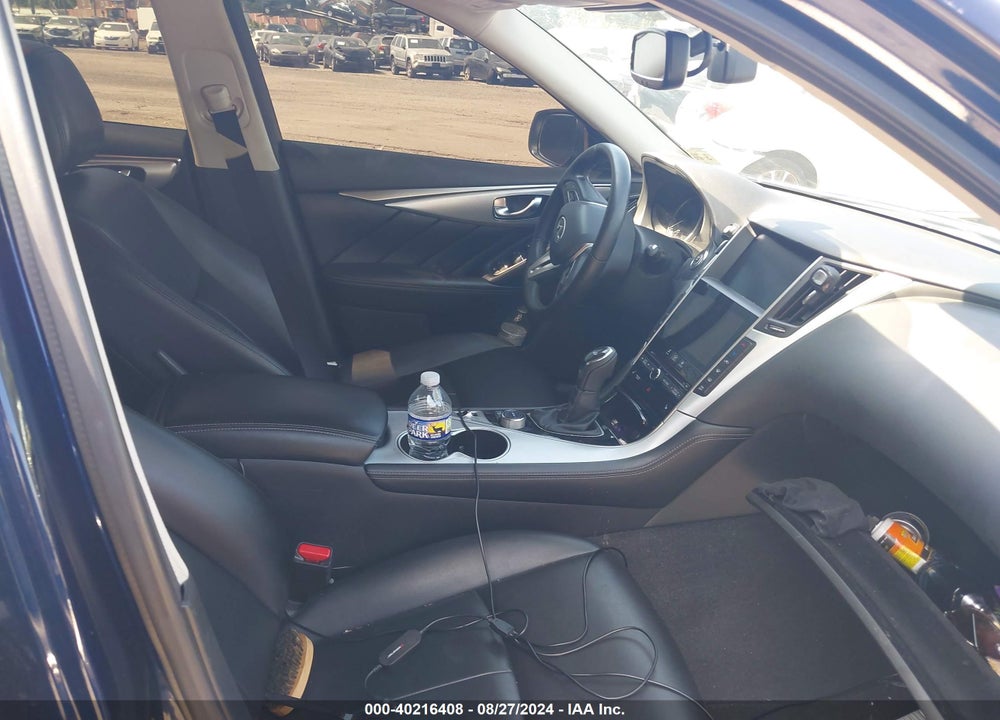 2021 INFINITI Q50 LUXE AWD VIN: JN1EV7BR6MM753397