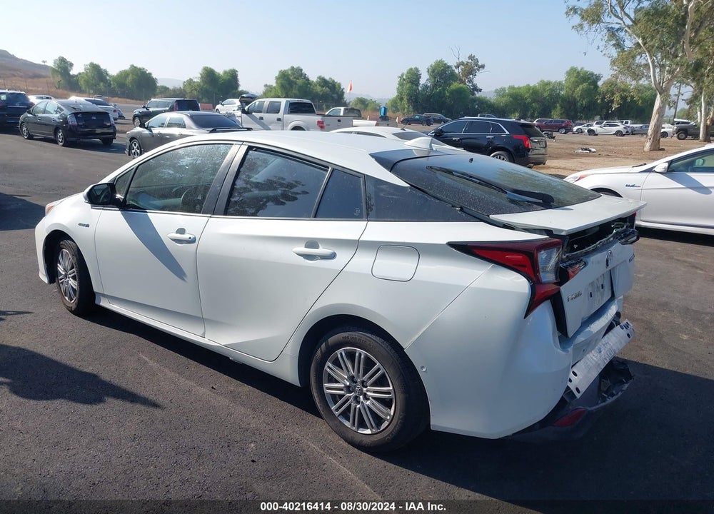 2019 TOYOTA PRIUS LE VIN: JTDKARFU4K3083633