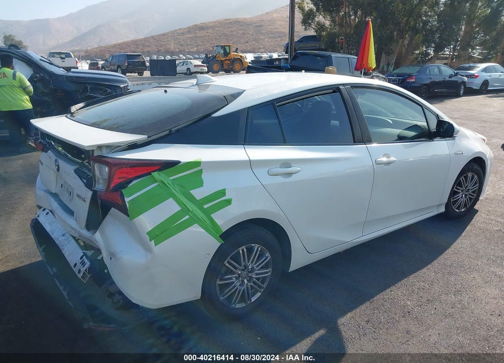 2019 TOYOTA PRIUS LE VIN: JTDKARFU4K3083633