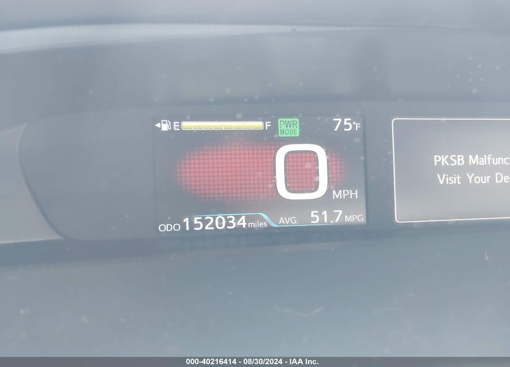 2019 TOYOTA PRIUS LE VIN: JTDKARFU4K3083633