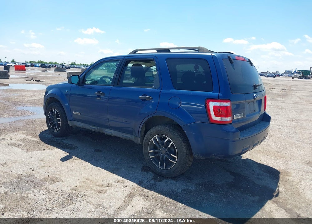2008 FORD ESCAPE XLT VIN: 1FMCU031X8KE50675