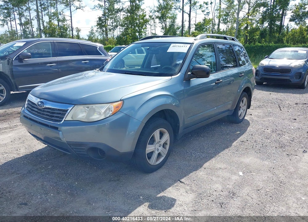 2010 SUBARU FORESTER 2.5X VIN: JF2SH6BC6AH913801