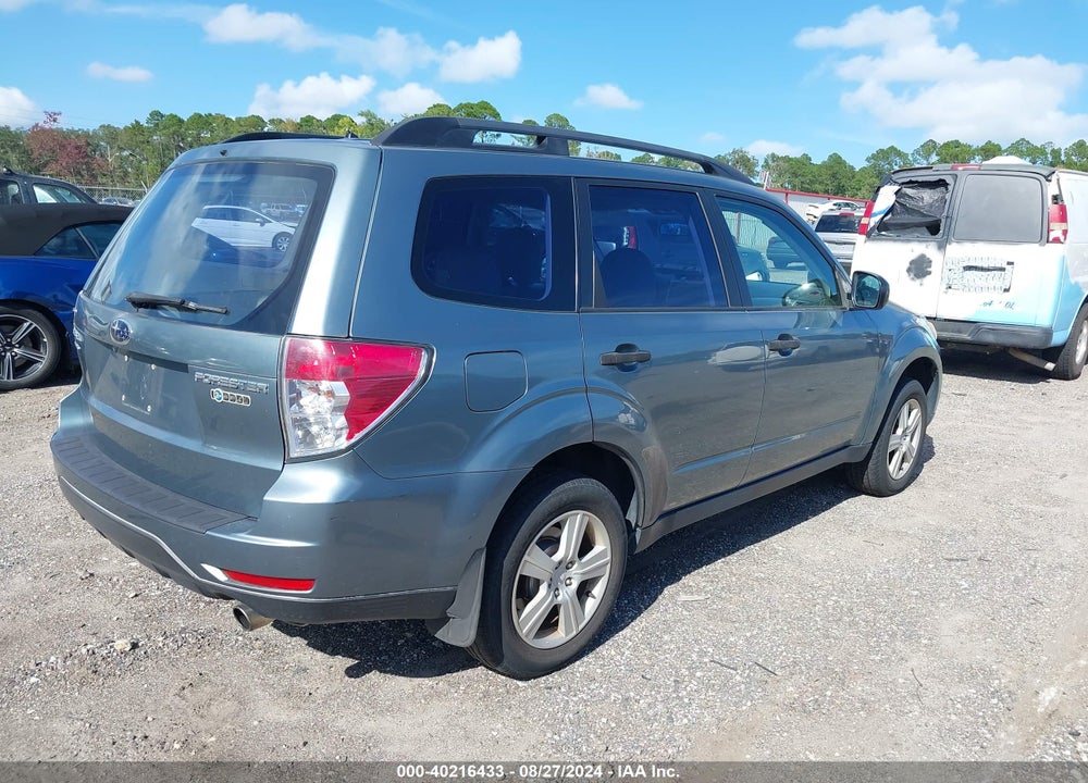 2010 SUBARU FORESTER 2.5X VIN: JF2SH6BC6AH913801