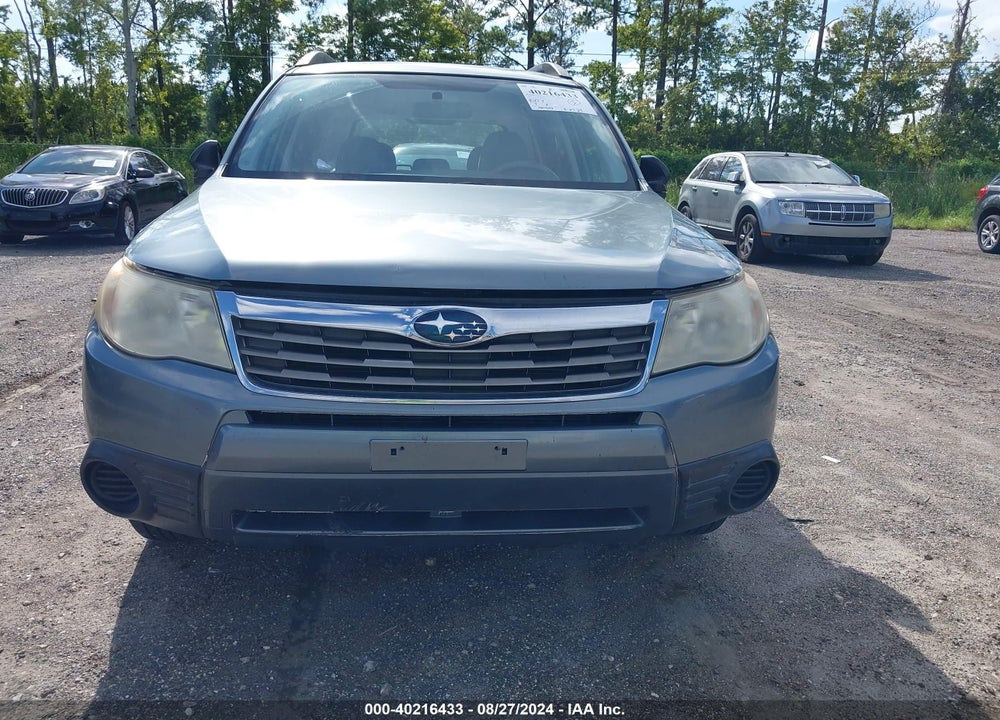 2010 SUBARU FORESTER 2.5X VIN: JF2SH6BC6AH913801