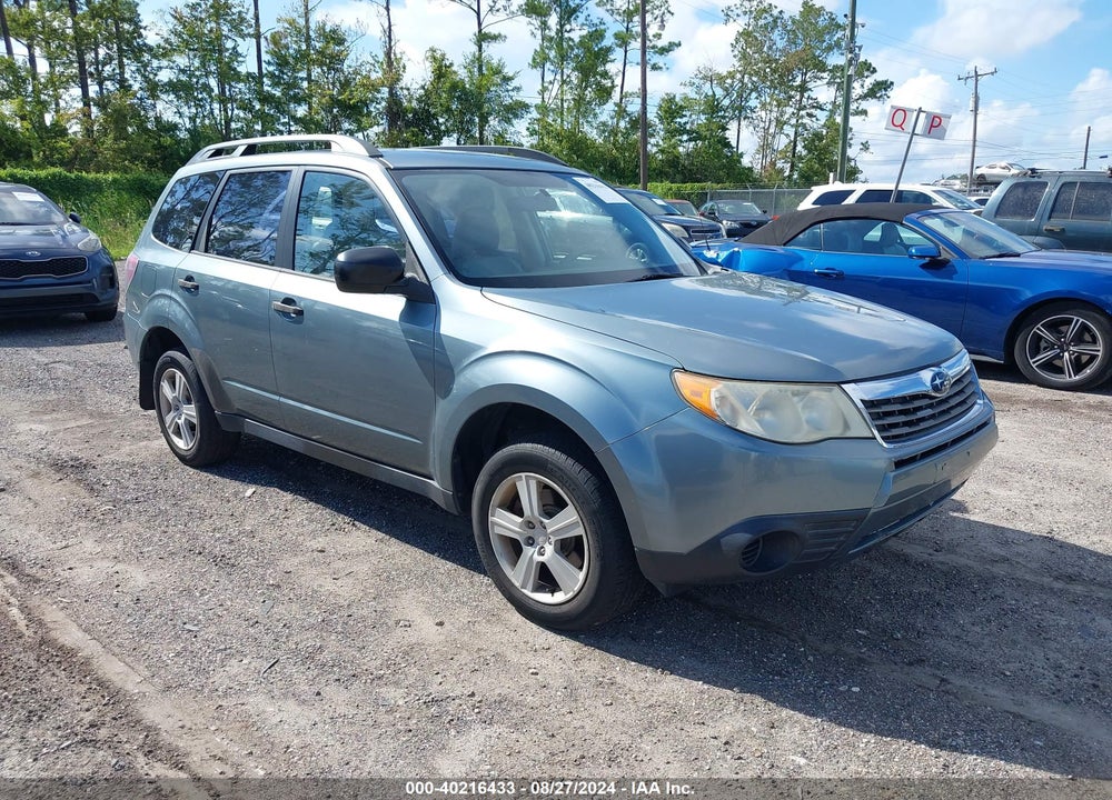 2010 SUBARU FORESTER 2.5X VIN: JF2SH6BC6AH913801