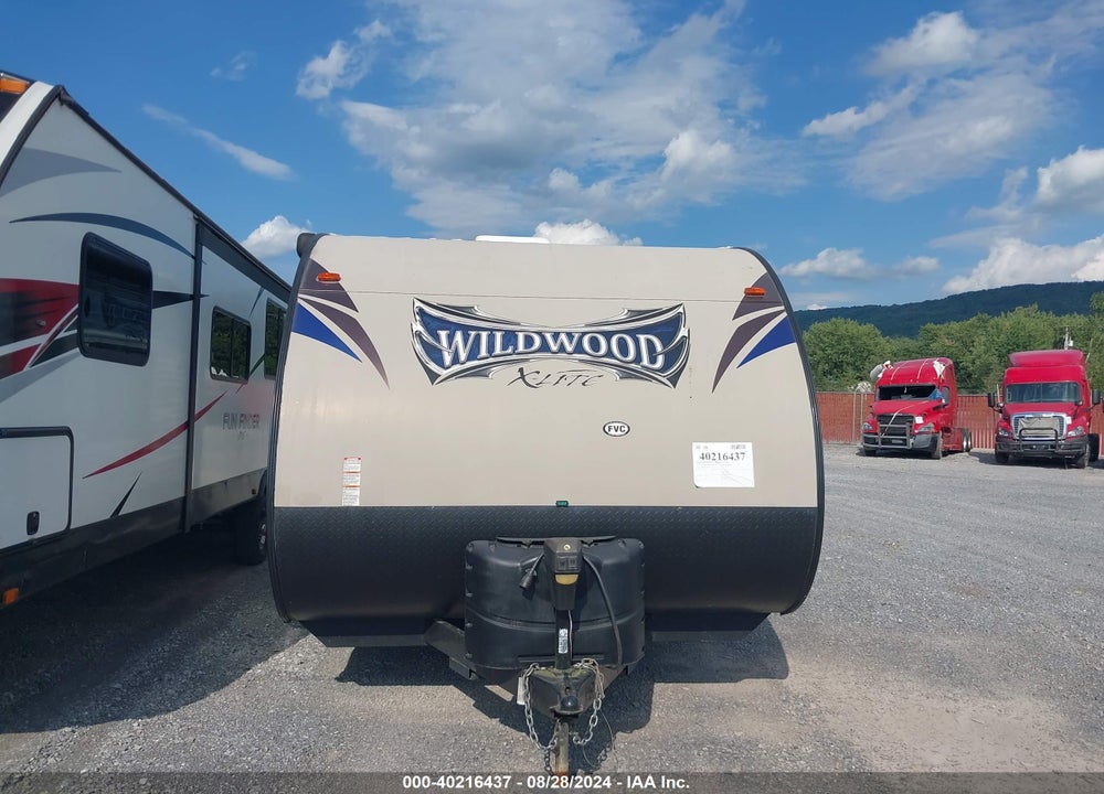 2016 FOREST RIVER WILDWOOD VIN: 4X4TWDV27G7351142