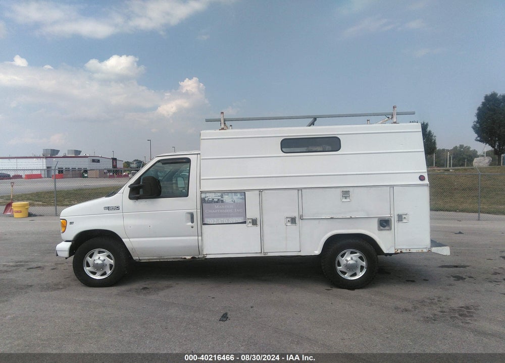 1999 FORD E-350 COMM. CUTAWAY STANDARD VIN: 1FDSE37LXXHA15706
