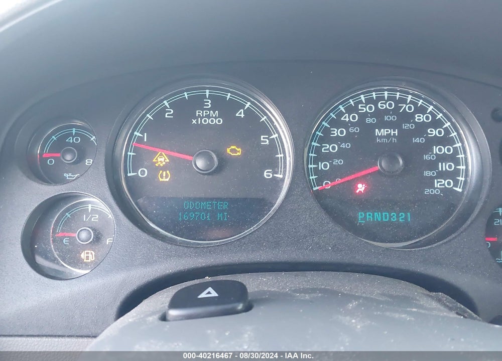 2007 CHEVROLET TAHOE LTZ VIN: 1GNFK13077J344250