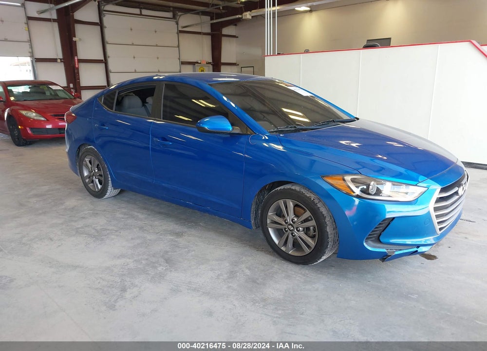 2017 HYUNDAI ELANTRA SE VIN: KMHD84LF4HU142126