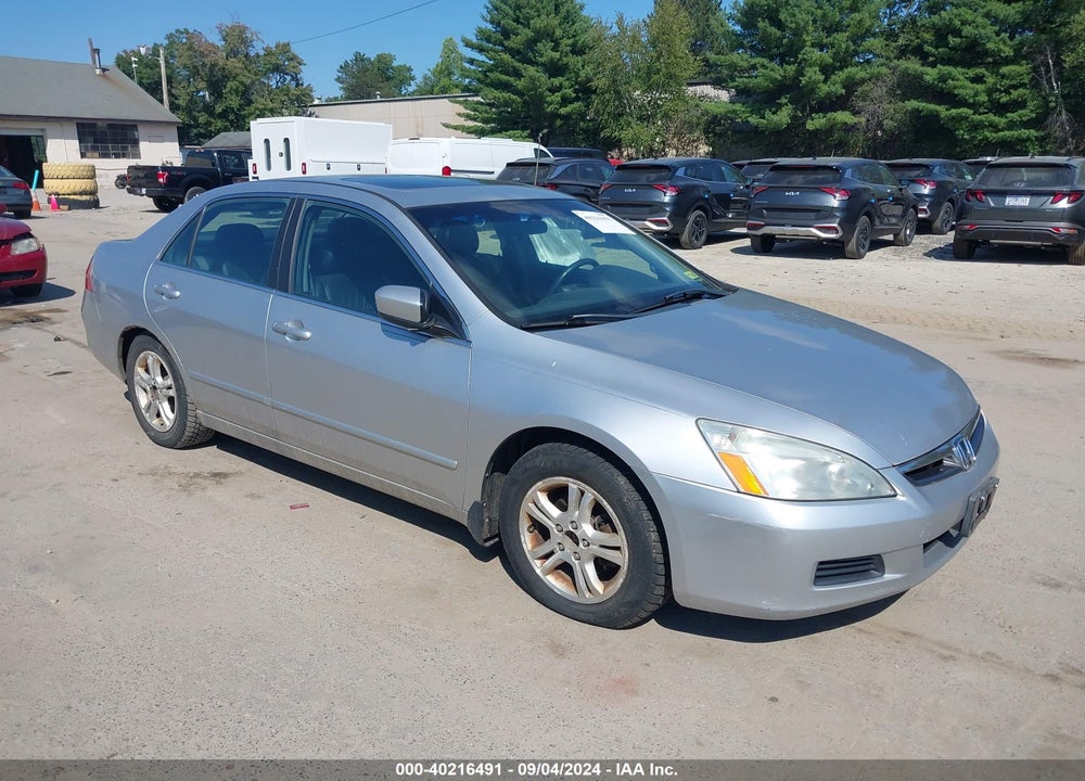 2007 HONDA ACCORD 2.4 EX VIN: 1HGCM56807A010996