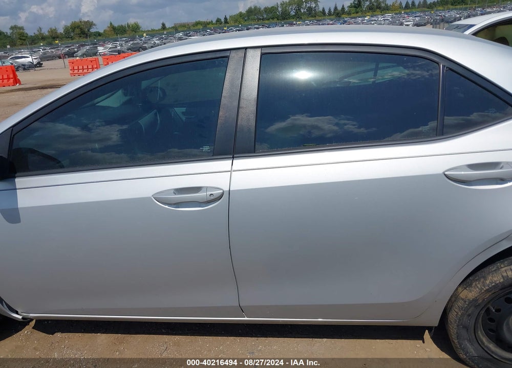 2016 TOYOTA COROLLA LE VIN: 2T1BURHE6GC703877