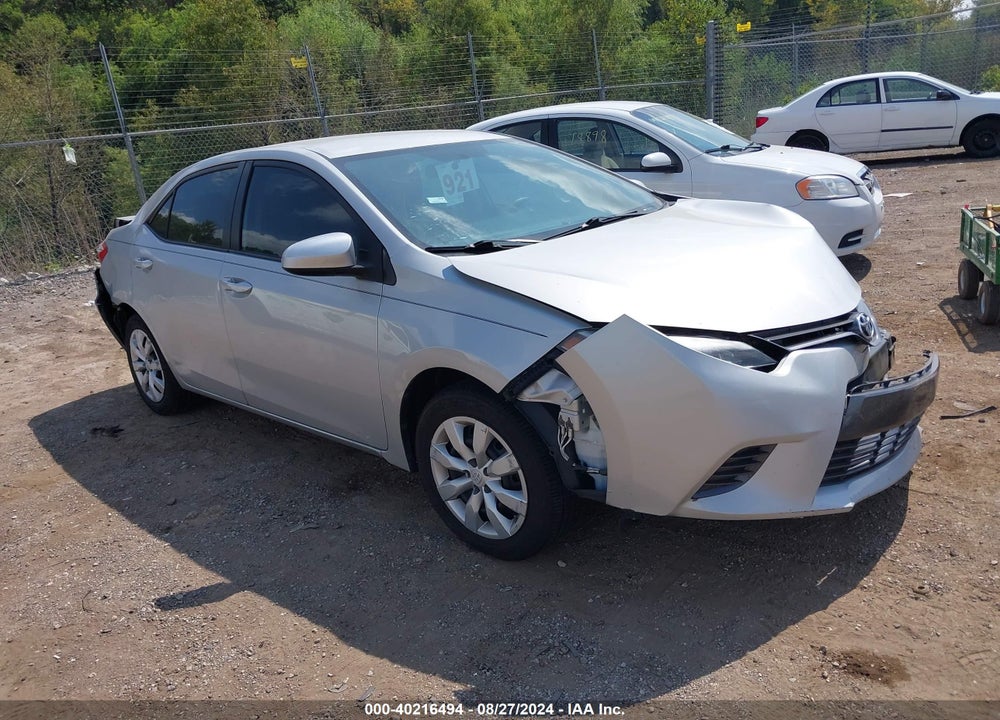 2016 TOYOTA COROLLA LE VIN: 2T1BURHE6GC703877
