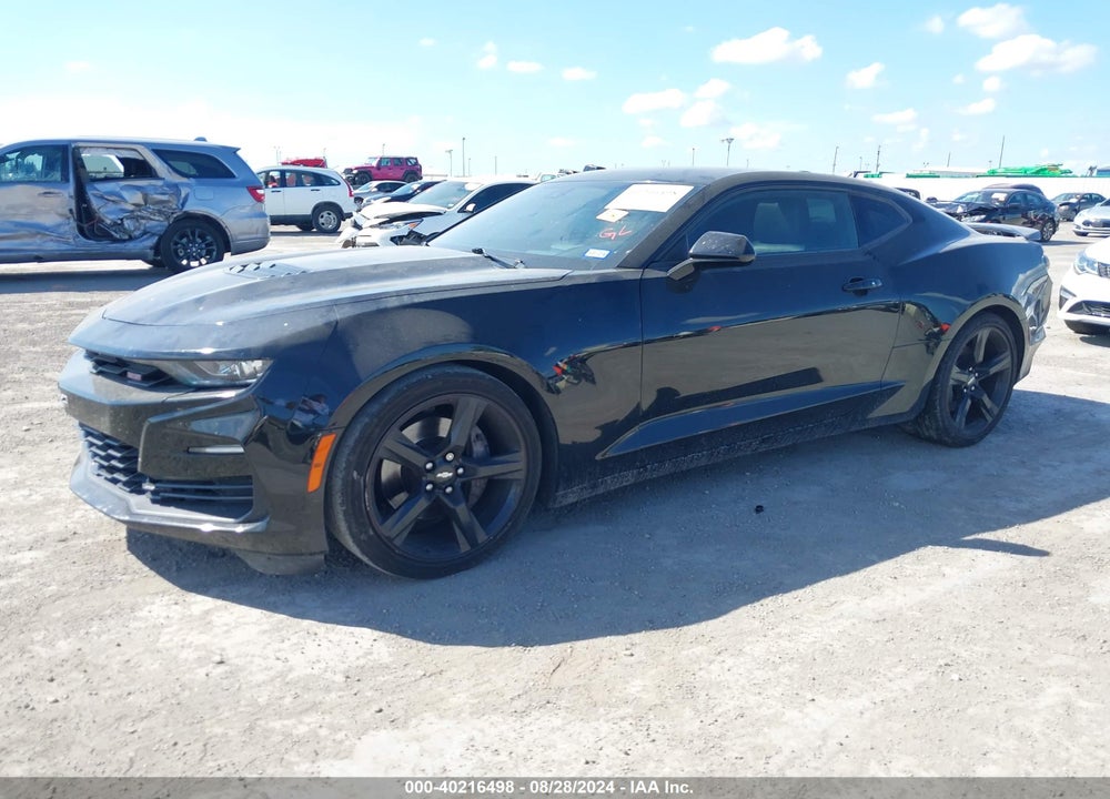 2019 CHEVROLET CAMARO 2SS VIN: 1G1FH1R76K0157195