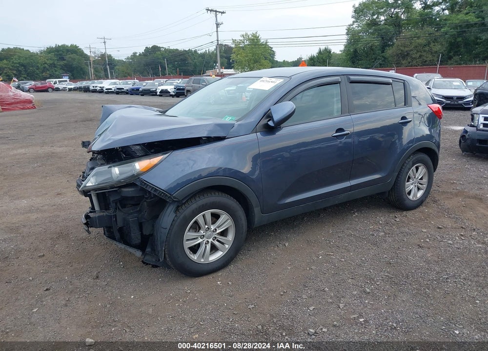 2011 KIA SPORTAGE VIN: KNDPB3A2XB7012712