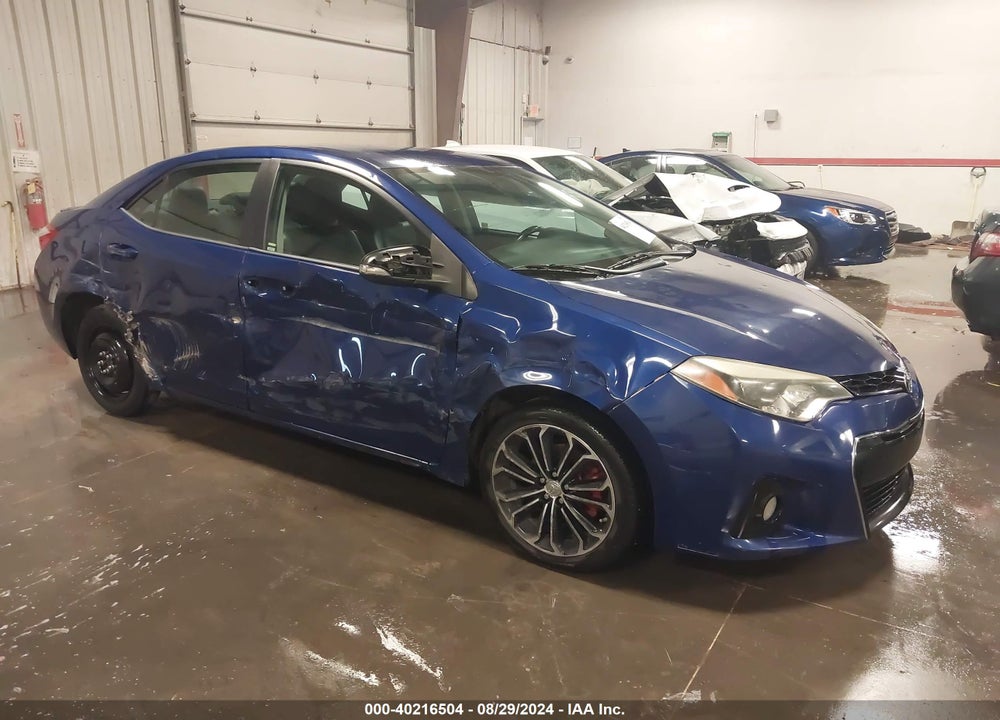 2015 TOYOTA COROLLA S PLUS VIN: 2T1BURHE2FC298955