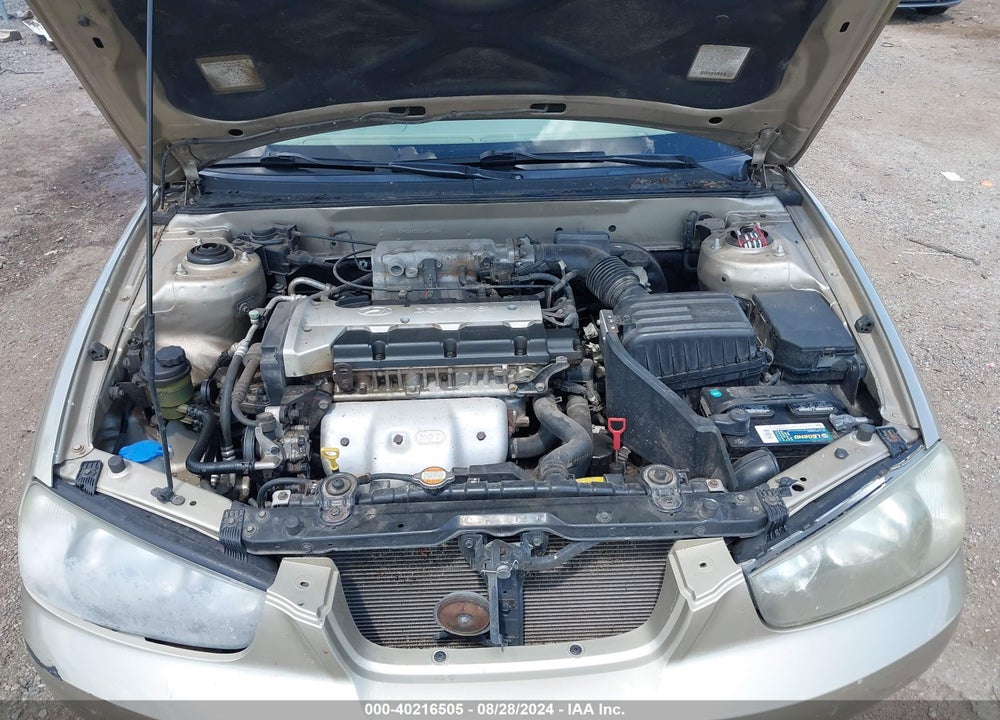2002 HYUNDAI ELANTRA GLS VIN: KMHDN45D02U459820