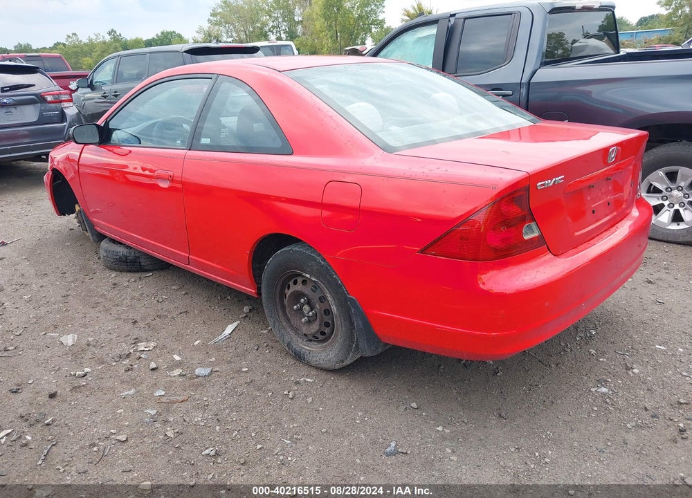 2003 HONDA CIVIC LX VIN: 1HGEM225X3L058040