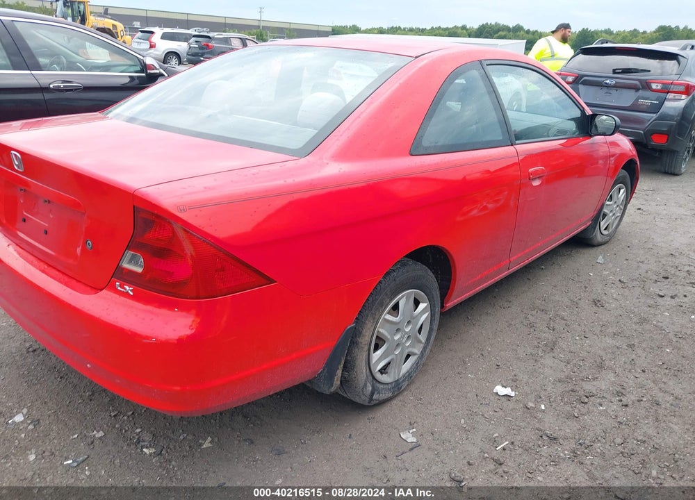 2003 HONDA CIVIC LX VIN: 1HGEM225X3L058040