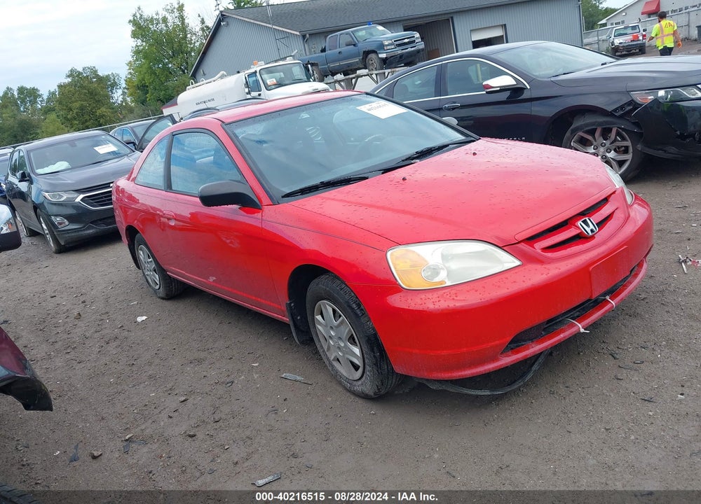 2003 HONDA CIVIC LX VIN: 1HGEM225X3L058040