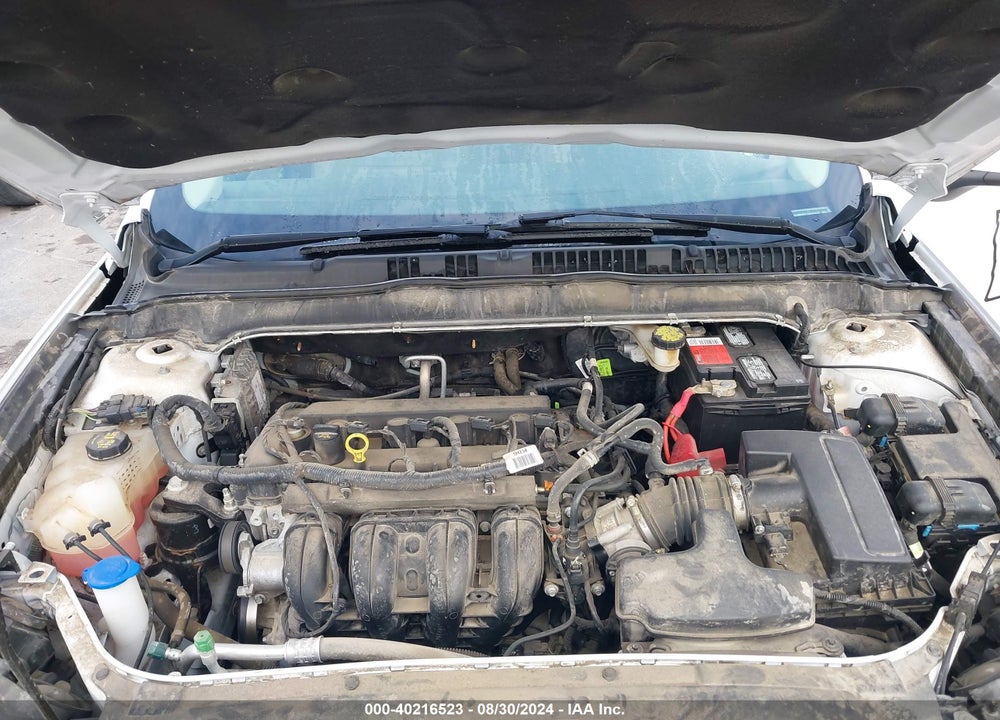 2017 FORD FUSION S VIN: 3FA6P0G77HR358318