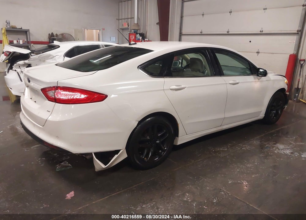 2013 FORD FUSION SE VIN: 3FA6P0H7XDR183863