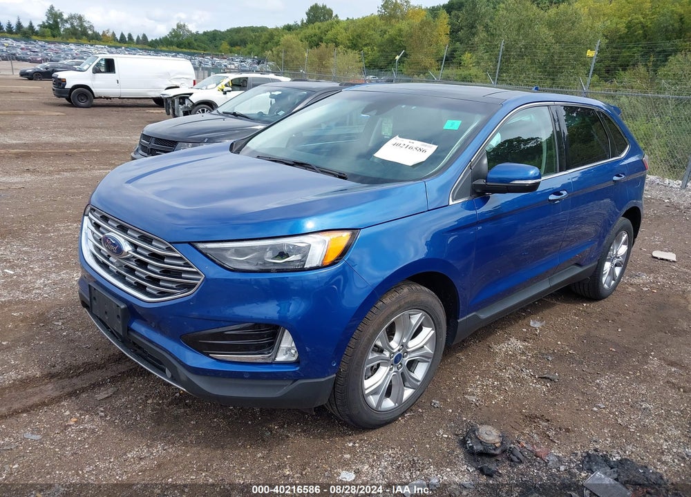 2020 FORD EDGE TITANIUM VIN: 2FMPK4K95LBA61659