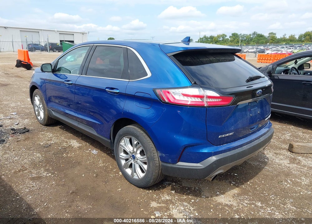 2020 FORD EDGE TITANIUM VIN: 2FMPK4K95LBA61659