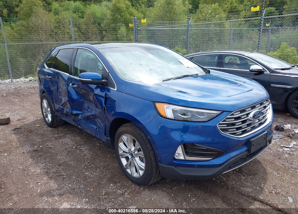 2020 FORD EDGE TITANIUM VIN: 2FMPK4K95LBA61659
