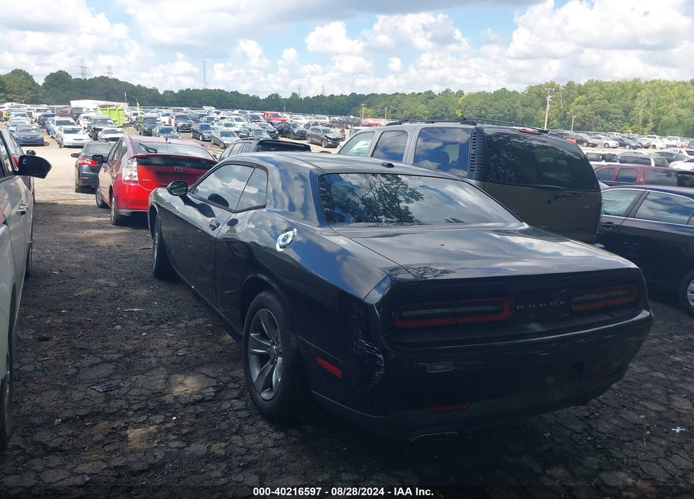 2015 DODGE CHALLENGER SXT VIN: 2C3CDZAG6FH709459