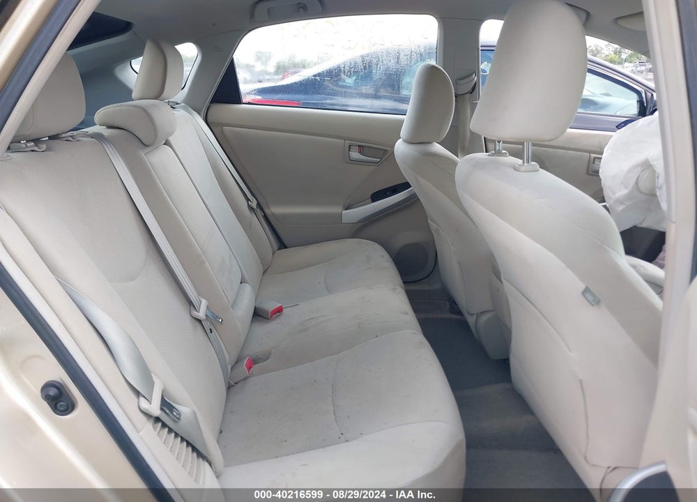2011 TOYOTA PRIUS TWO VIN: JTDKN3DU6B0282155