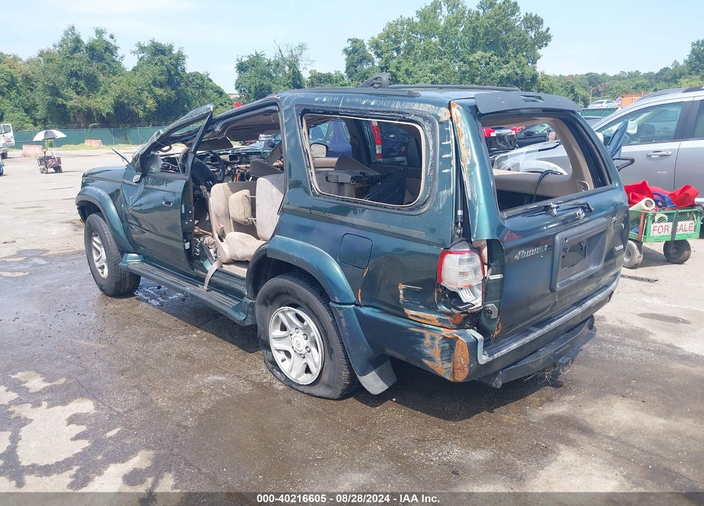 2001 TOYOTA 4RUNNER SR5 V6 VIN: JT3HN86R110356343