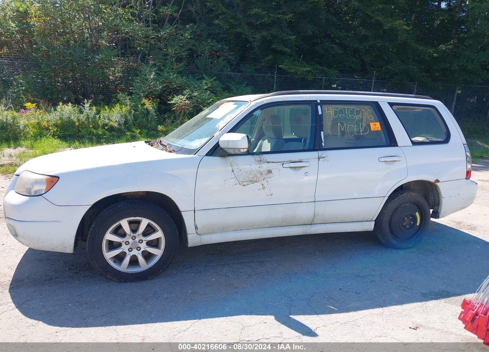 2007 SUBARU FORESTER 2.5X VIN: JF1SG65687H748050