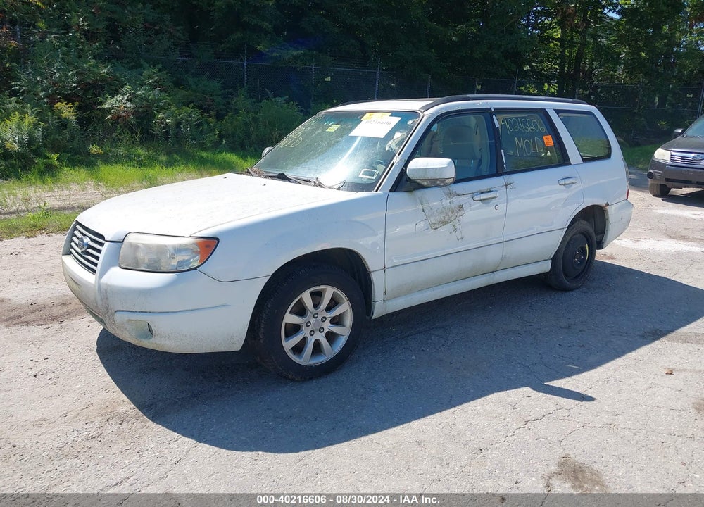 2007 SUBARU FORESTER 2.5X VIN: JF1SG65687H748050