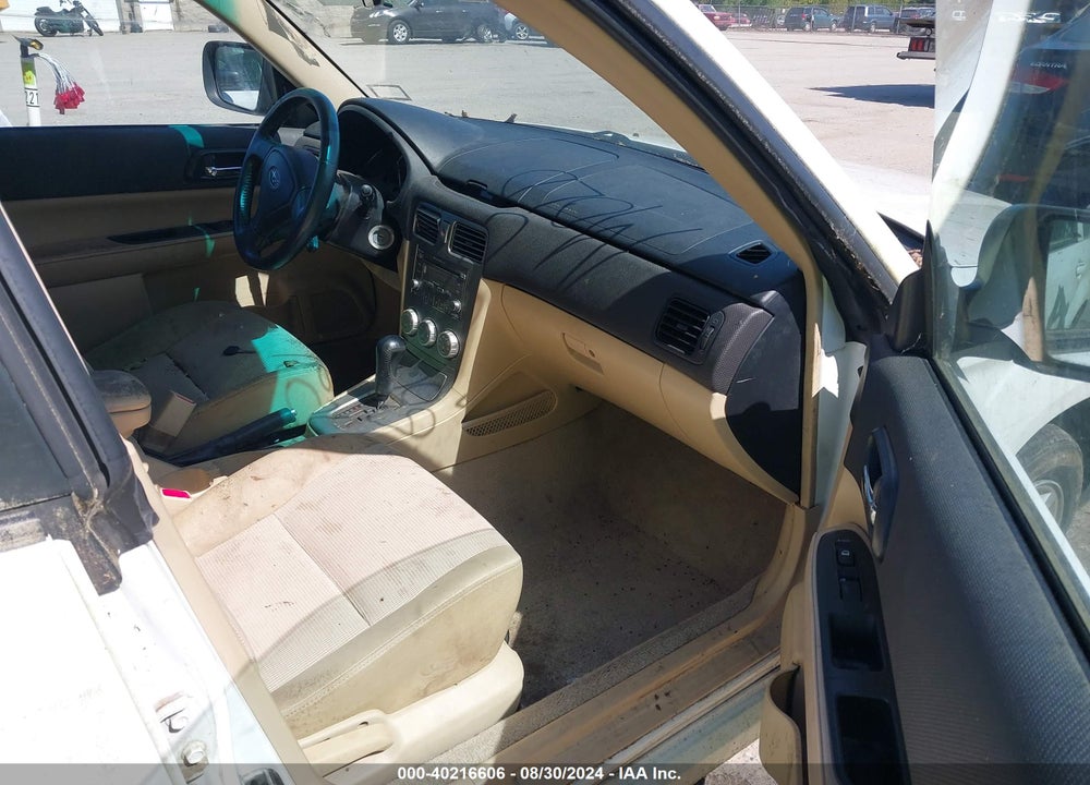 2007 SUBARU FORESTER 2.5X VIN: JF1SG65687H748050