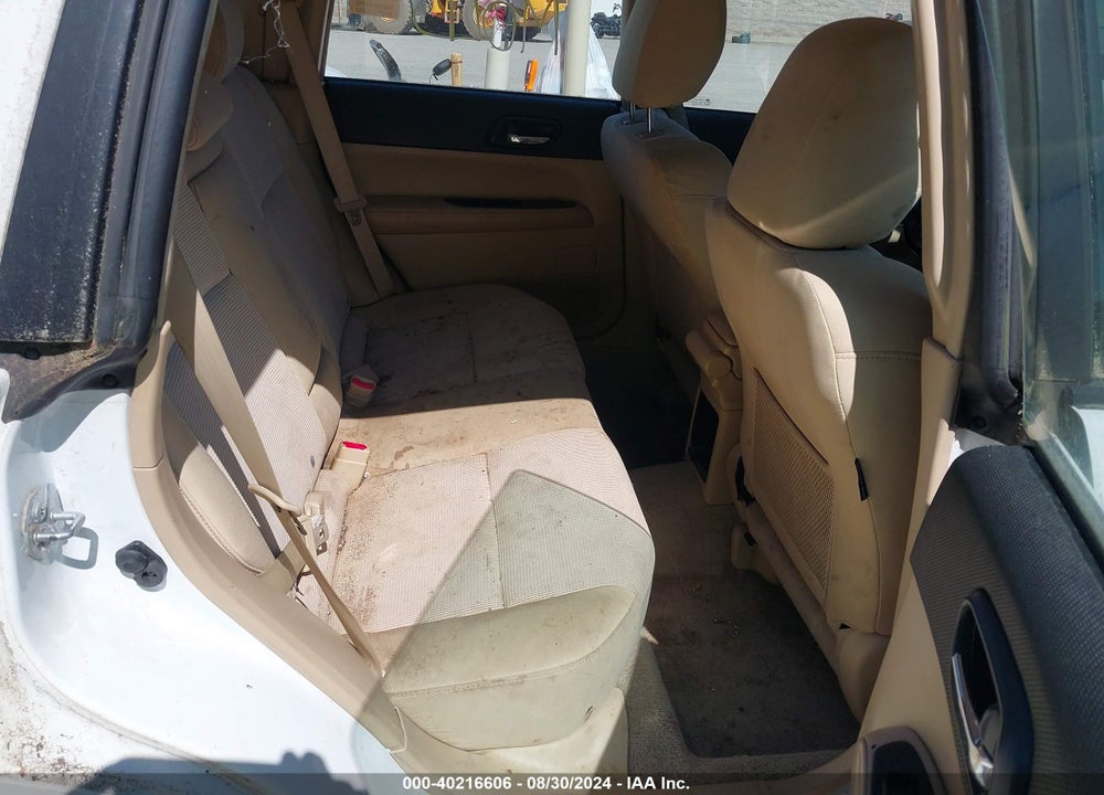 2007 SUBARU FORESTER 2.5X VIN: JF1SG65687H748050