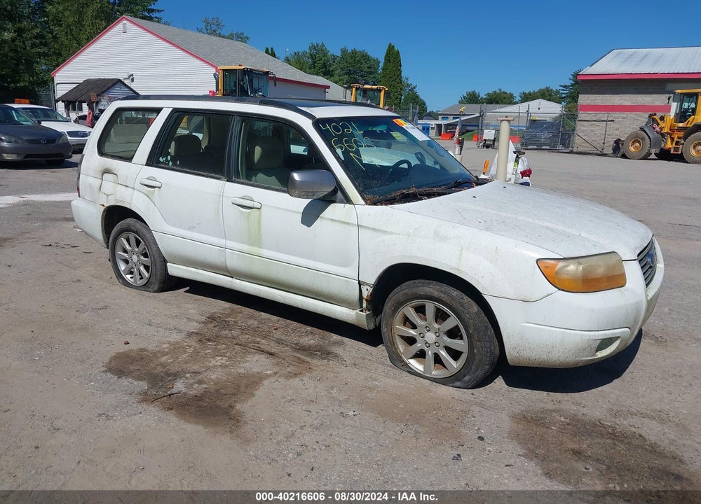 2007 SUBARU FORESTER 2.5X VIN: JF1SG65687H748050