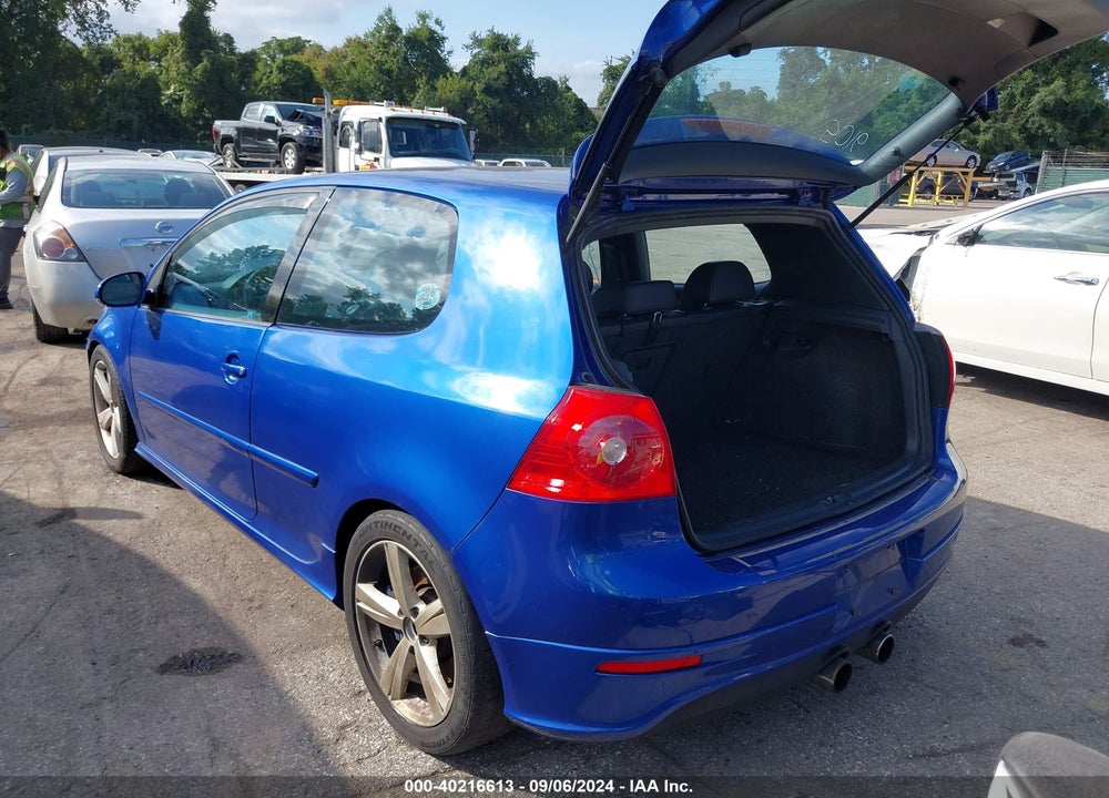 2008 VOLKSWAGEN R32 VIN: WVWKC71K88W088782