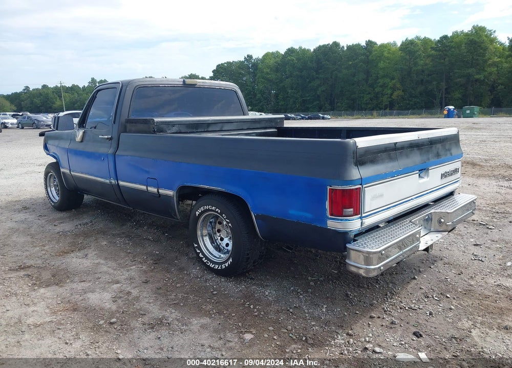 1986 CHEVROLET C10 VIN: 1GCDC14H2GF444745