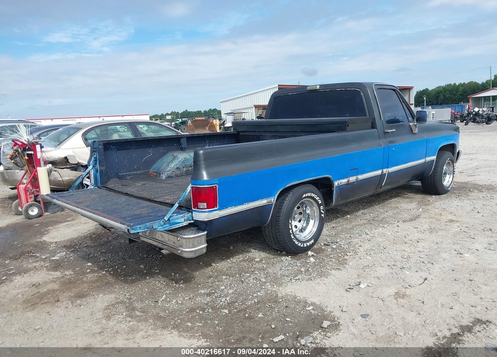 1986 CHEVROLET C10 VIN: 1GCDC14H2GF444745
