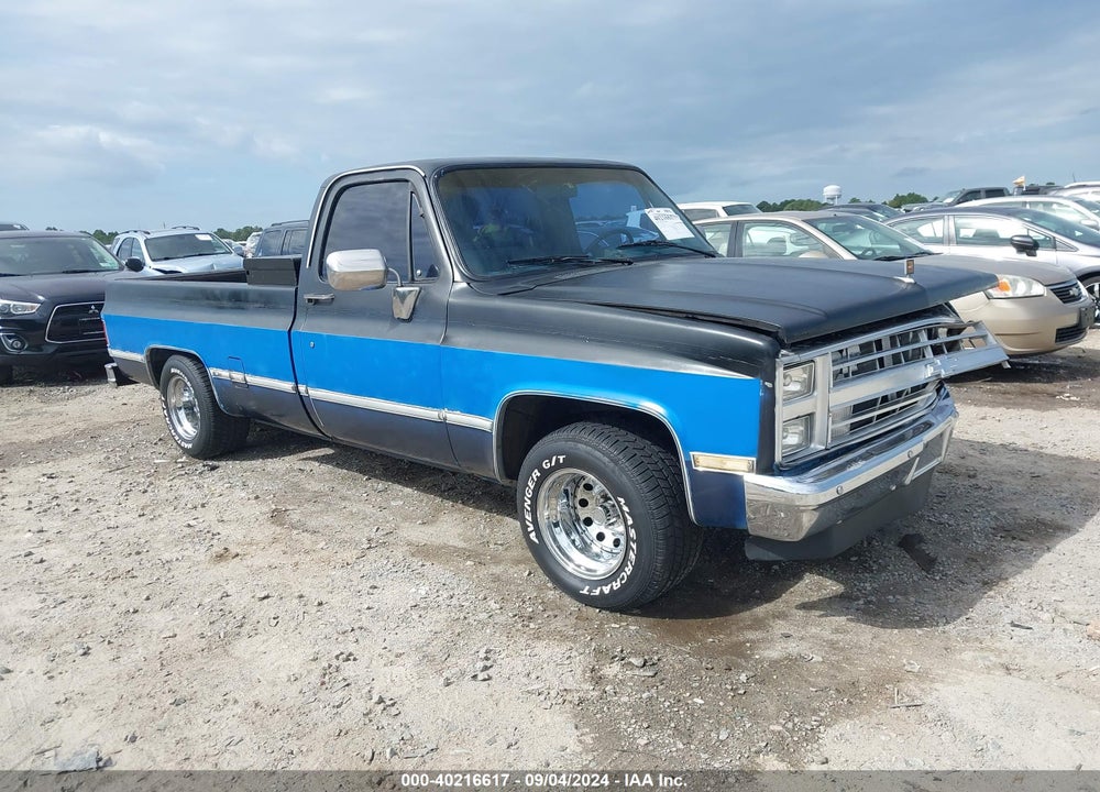 1986 CHEVROLET C10 VIN: 1GCDC14H2GF444745